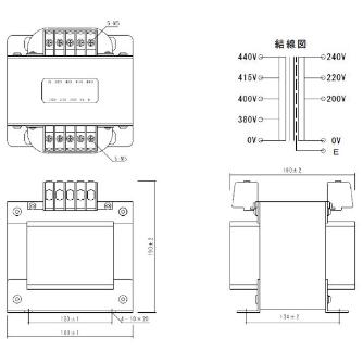 スワロー電機（株） 電源トランス PD42 電源トランス PD42-2000E