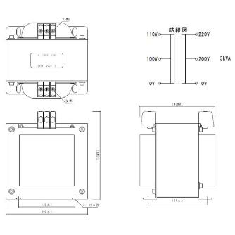 スワロー電機（株） 電源トランス SA12 電源トランス SA12-3000