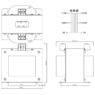 スワロー電機（株） 電源トランス SA12 電源トランス SA12-5000