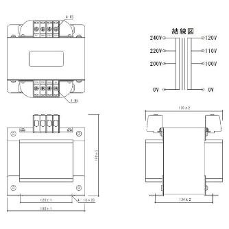 スワロー電機（株） 電源トランス SA21 電源トランス SA21-2000