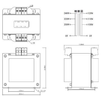 スワロー電機（株） 電源トランス SA21 電源トランス SA21-3000