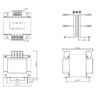 スワロー電機（株） 電源トランス SB22 電源トランス SB22-1000E