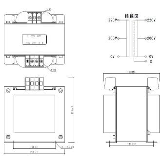 スワロー電機（株） 電源トランス SB22 電源トランス SB22-3000E