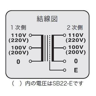 スワロー電機（株） 電源トランス SB22 電源トランス SB22-5000E