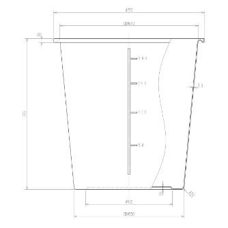 スイコー（株） M型容器 Ｍ型容器 M-200