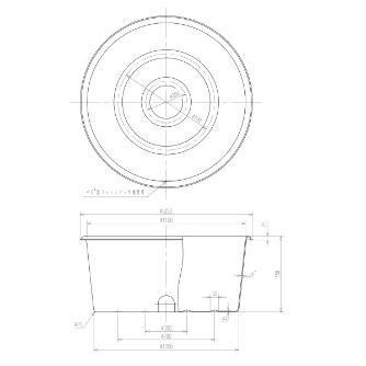 スイコー（株） ML型容器 ＭＬ型容器 ML-500