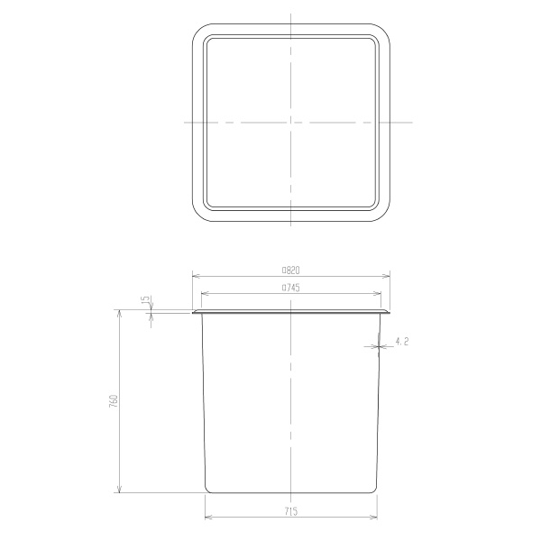スイコー（株） K型容器 Ｋ型容器 K-420