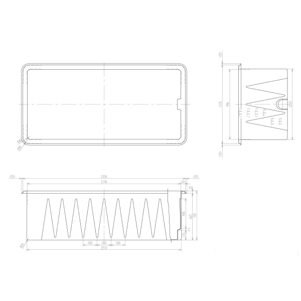 スイコー（株） SK型容器 ＳＫ型容器 SK-1500