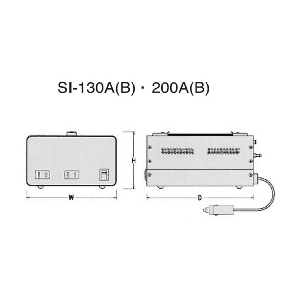 スワロー電機（株） DCーACインバーター SI ＤＣ－ＡＣインバーター SI-500B