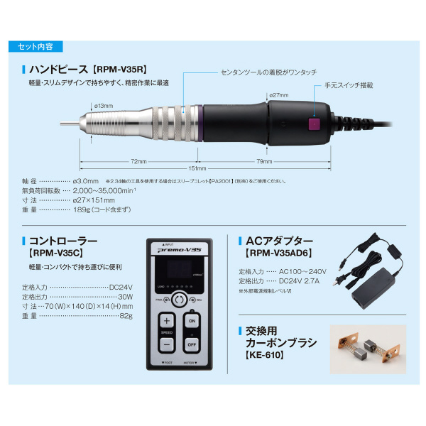 ミニター（株） プレモ RPM プレモ RPM-V35S