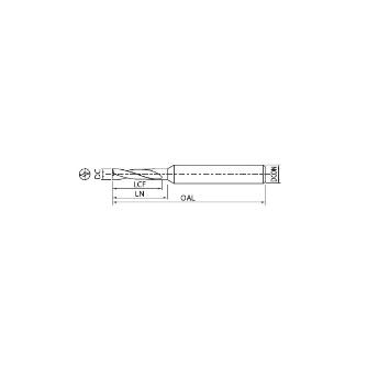 京セラ（株） 2ZDK－HP フラットドリル 2ZDK-HP ２ＺＤＫ－ＨＰ　フラットドリル 2ZDK032HP-3D