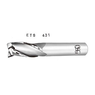 オーエスジー（株） 3枚刃ハイススクエアエンドミルショート形 ETS ハイスエンドミル ETS 6