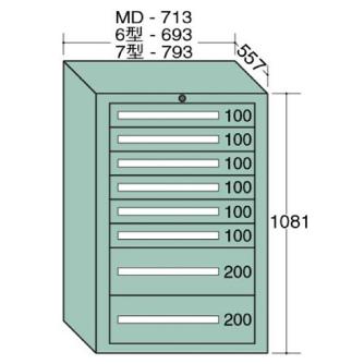 大阪製罐（株） スタンダードキャビネット スタンダードキャビネット 6-1011