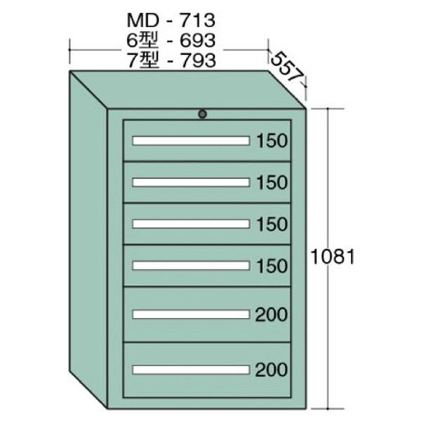 大阪製罐（株） スタンダードキャビネット スタンダードキャビネット 6-1014