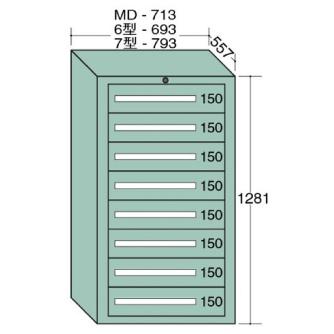 大阪製罐（株） スタンダードキャビネット スタンダードキャビネット 6-1202