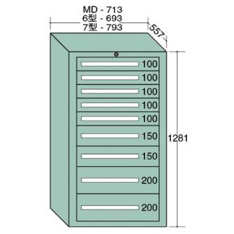 大阪製罐（株） スタンダードキャビネット スタンダードキャビネット 6-1211