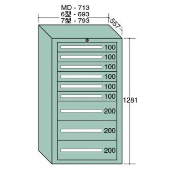 大阪製罐（株） スタンダードキャビネット スタンダードキャビネット 6-1213
