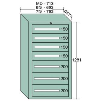 大阪製罐（株） スタンダードキャビネット スタンダードキャビネット 6-1218