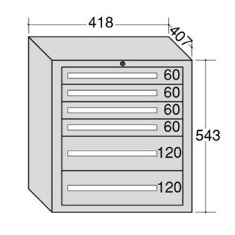 大阪製罐（株） ミゼットキャビネット M8 ミゼットキャビネット M8-2