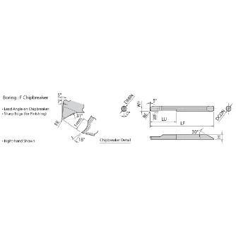 京セラ（株） チップ PVDコーティング 旋削用 EZBR チップ　ＰＶＤコーティング　旋削用 EZBR025025HP-005F PR1725