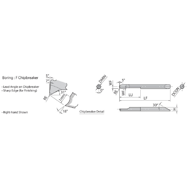 京セラ（株） チップ PVDコーティング 旋削用 EZBR チップ　ＰＶＤコーティング　旋削用 EZBR025025HP-005F PR1725