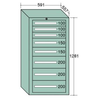 大阪製罐（株） ライトキャビネット ライトキャビネット 5-1208