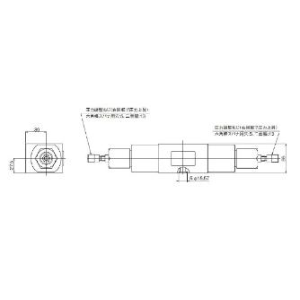 ダイキン工業（株） モジュラースタック形ブレーキ弁 MB モジュラースタック形ブレーキ弁 MB-03W-1-45