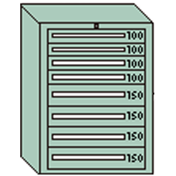 大阪製罐（株） デラックスキャビネット DX デラックスキャビネット DX1008G