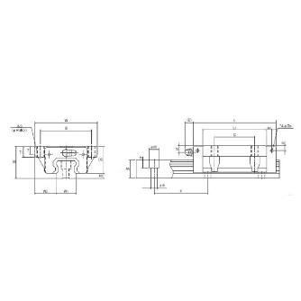 ＴＨＫ（株） LMガイド SHS45C2 ＬＭガイド SHS45C2SS+1620L