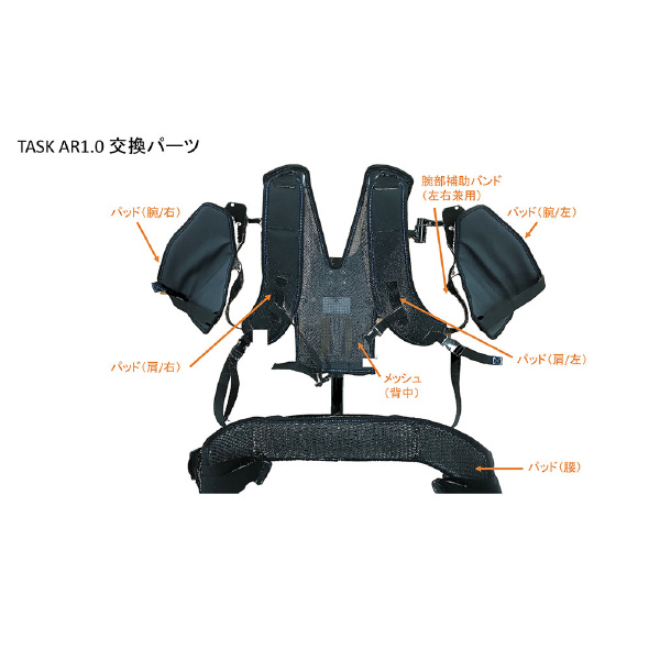 （株）ダイドー TASK AR1.0交換用パッド 腕/左 ＴＡＳＫ　ＡＲ１．０交換用パッド ﾊﾟｯﾄﾞ(ｳﾃﾞ/ﾋﾀﾞﾘ)