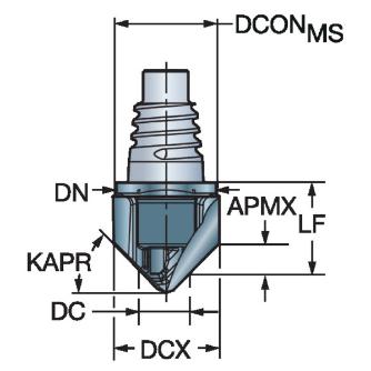 サンドビック（株） コロミル316 ヘッド A316 コロミル３１６　ヘッド　【Ｅ】 A316-10CM210-03745G 1730