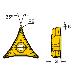 サンドビック（株） コロターンプライム チップ 【F】 CP-A1108 コロターンプライム　チップ　【Ｆ】 CP-A1108-L3WX 4415