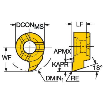 サンドビック（株） コロカットMB チップ CBN 【E】 MB コロカットＭＢ　チップ　ＣＢＮ　【Ｅ】 MB-07T093-02-10R 7014