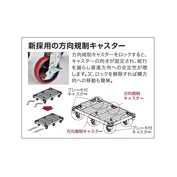 長谷川工業（株） アルミ運搬台車 イットン台車 NTK6 アルミ運搬台車　イットン台車 NTK6-1275