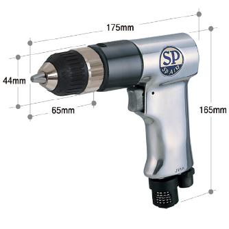 （株）ベッセル エアードリル10mm(キーレス) SP エアードリル１０ｍｍ（キーレス） SP-1522KL