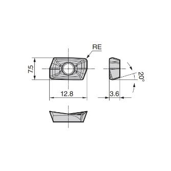 住友電気工業（株） カッタチップ AOMT-G カッタチップ AOMT11T304PEER-G XCU2500