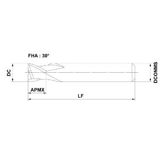 三菱マテリアル（株） MS plusエンドミル MP2ES ＭＳ　ｐｌｕｓエンドミル MP2ES D0800S08