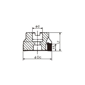 オーエスジー（株） WALTER ポジティブミルネオシェルタイプ ポジティブミル　ネオ F3042B 63XSLX6