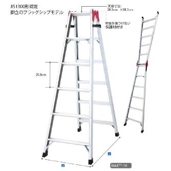 長谷川工業（株） はしご兼用脚立 RAX2.0 はしご兼用脚立 RAX2.0-12