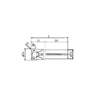 オーエスジー（株） WALTER アルミ合金用ポジティブミル ポジティブエンドミル F3040 32XSS32X150