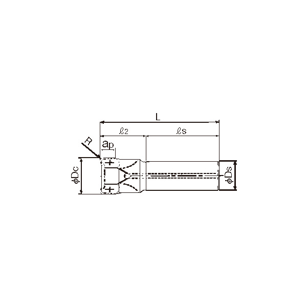 オーエスジー（株） WALTER アルミ合金用ポジティブミル ポジティブエンドミル F3040 40XSS32X150