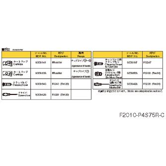 オーエスジー（株） WALTER ミーリングカッタサイクロンタイプ F2010M P4S75R ミーリングカッタ F2010M P4S75R 08006J