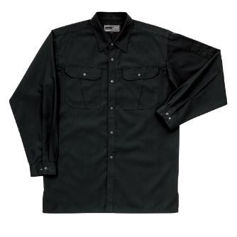 日新被服（株） 長袖シャツ 5904-52 長袖シャツ 5904-52-3L ﾗｲﾄﾌﾞﾗｯｸ