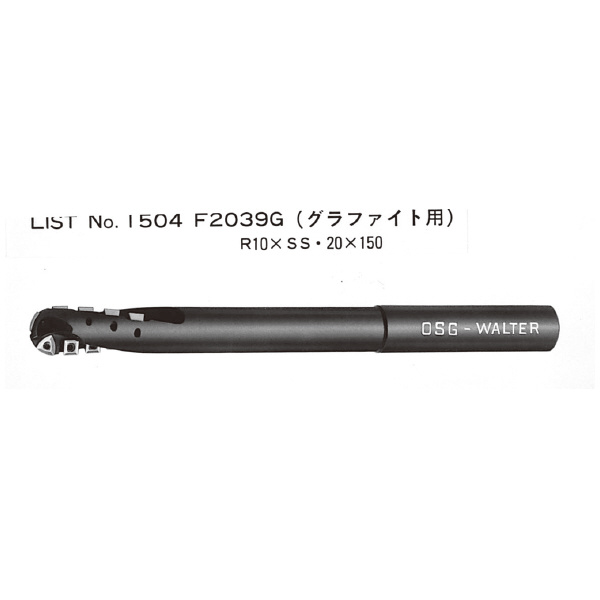 オーエスジー（株） WALTER ボールエンドミル1刃タイプ ボールエンドミル F2039 R25XCN50.8X100