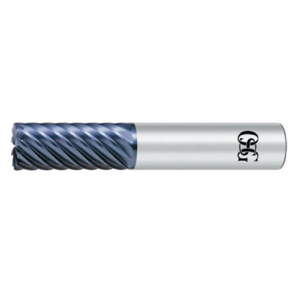 オーエスジー（株） Vコート多刃XPMスクエアエンドミルショート形高剛性タイプ VPS-EMS ハイスエンドミル／コーナＲ VPS-EMS 25XR1X10F