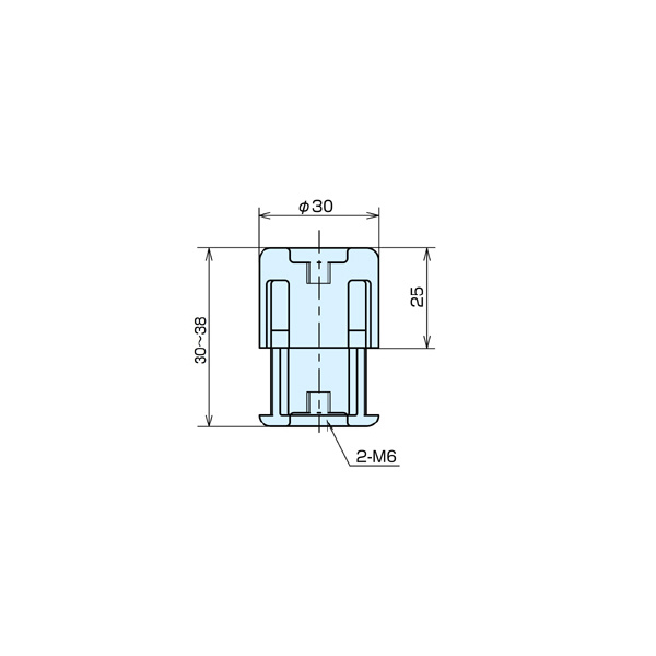 （株）ナベヤ 防振マウント(軽量型) BML 防振マウント（軽量型） BML50