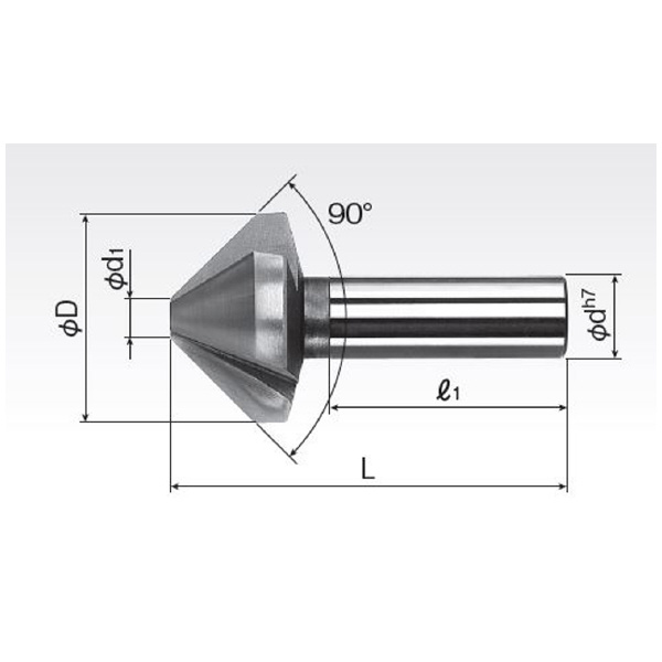 岡﨑精工（株） TIN面取カッターIII型 CS3S ＴＩＮ面取カッターⅢ型 CS3S 6-12