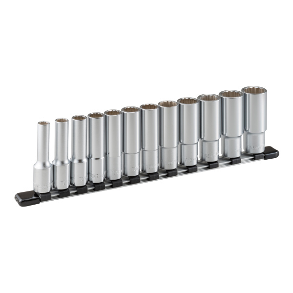 ＴＯＮＥ（株） ディープソケットセット(12角・ホルダー付)(インチサイズ) HDBL ディープソケットセット HDBL412