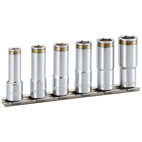 ＴＯＮＥ（株） ナットキャッチディープソケットセット(6角・ホルダー付) HSCL ディープソケットセット HSCL306