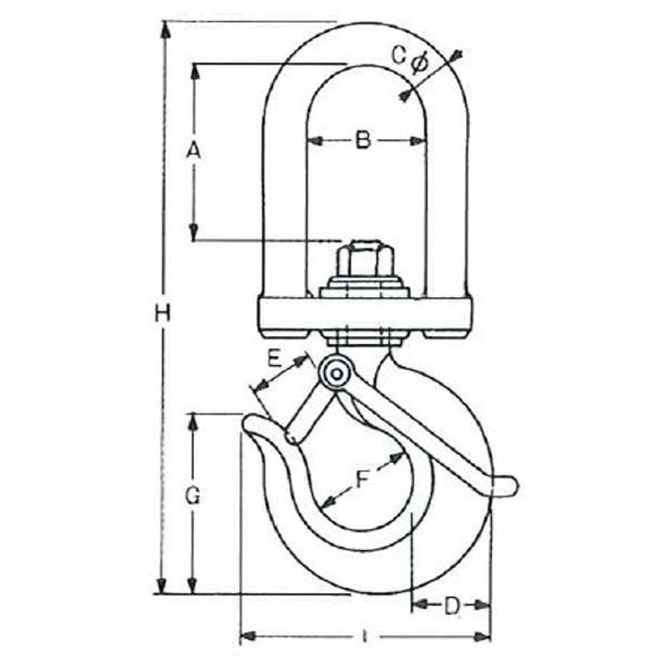 イーグルクランプ（株） 絶縁つりフック IHM型 絶縁つりフック IHM-3